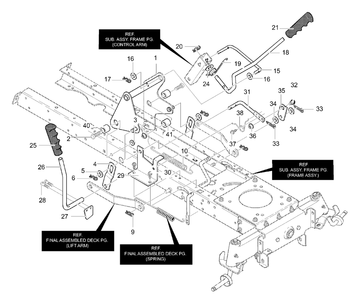 Part Location Diagram of 94018-853 Murray BRACKET, PTO